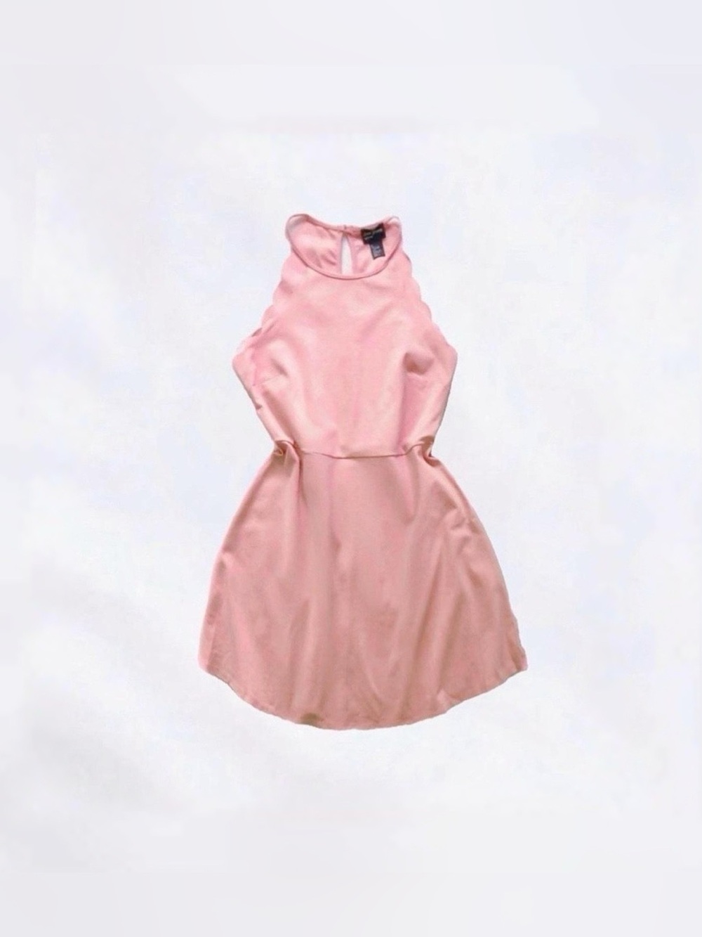 free press ⋆ scalloped trim dress